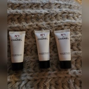 3 tubes of Chanel N°1 DE CHANEL Serum .17 fl oz(.51 fl oz) equal over 1/2 bottle
